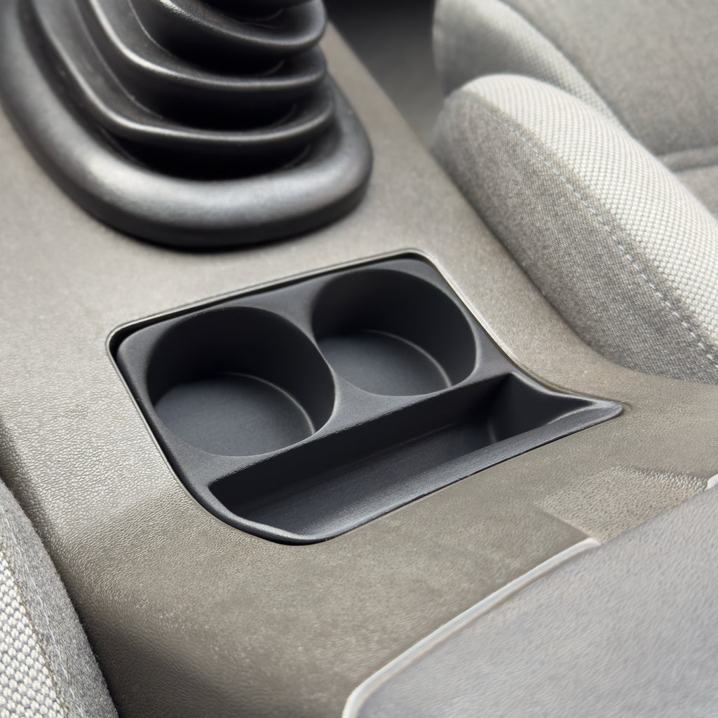 Dual Cupholder & Compartment